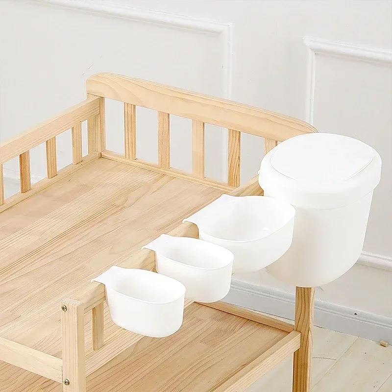 Baby Products Storage Box - Baby Bed Hanging Storage Box Cotton