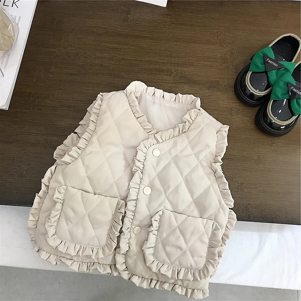 Baby Products Korea - Vest Korea Childrens Clothing Girl Solid