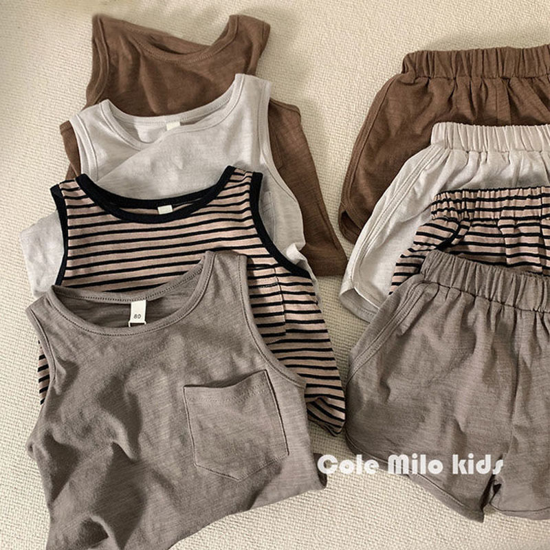 Baby Products Korea - Summer Baby Clothes Sets 2 Pcs
