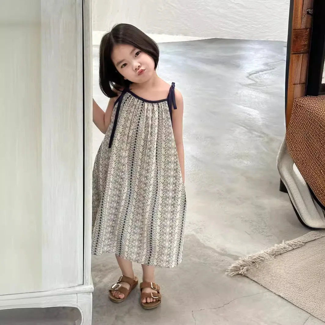 Baby Products Korea - Girls Casual Dresses Summer New Korea