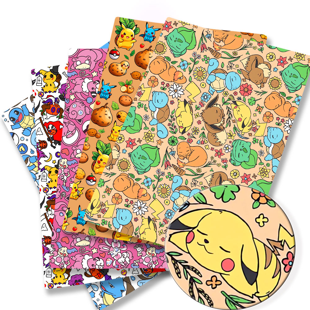 Baby Products Japan - Pokemon Cartoon Fabric140*50cm Handmade Sewing Patchwork