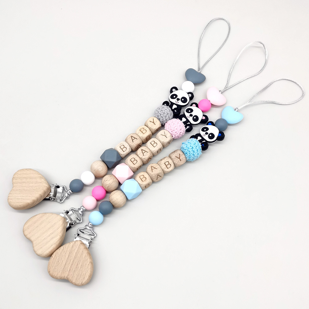 Wooden Personalized Baby Pacif - Baby Product 评论和价格