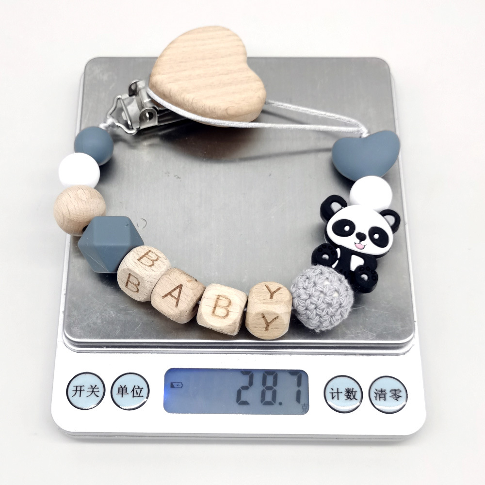 Wooden Personalized Baby Pacif - Baby Product 评论和价格