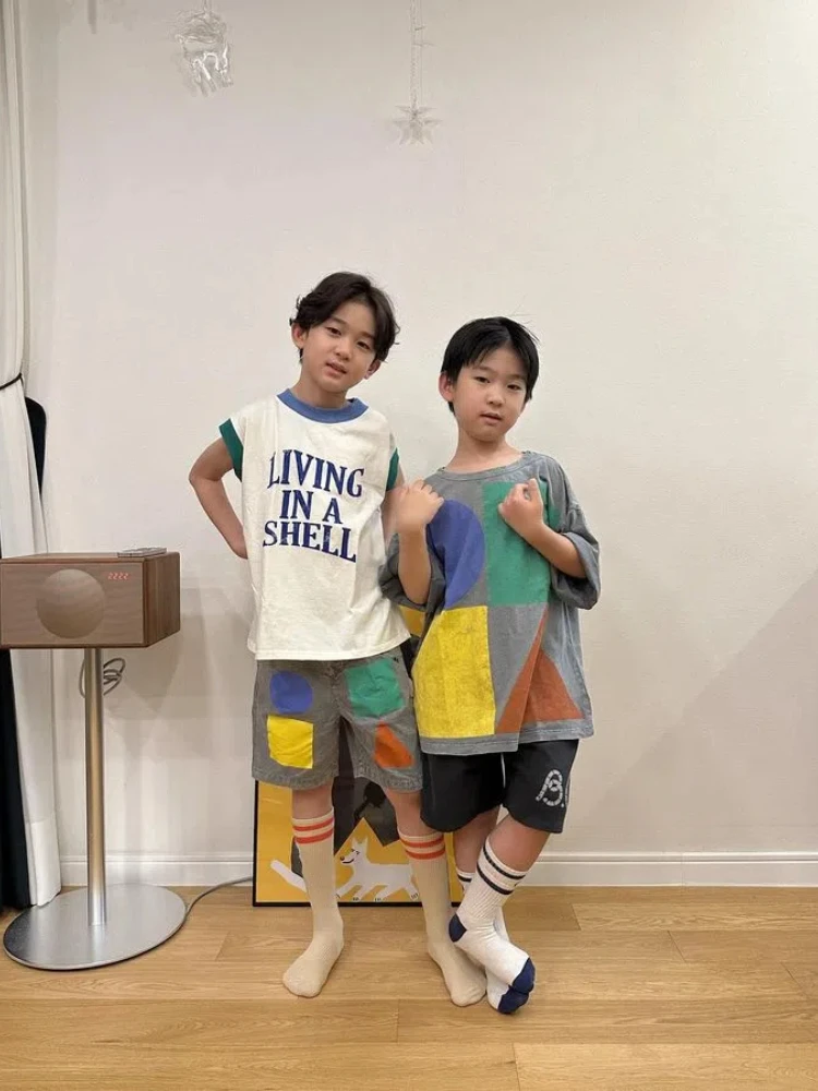 Korea Style Kids T-shirt Summe - Baby Products Korea 评论和价格