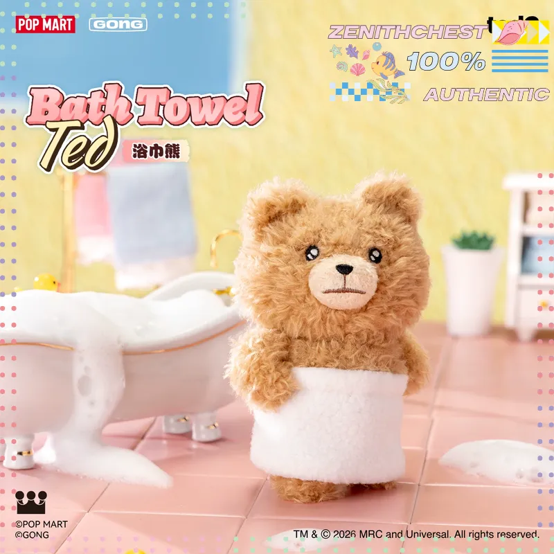 POPMART GONG Baby Ted Poseable - Baby Products Teddy Bear 评论和价格
