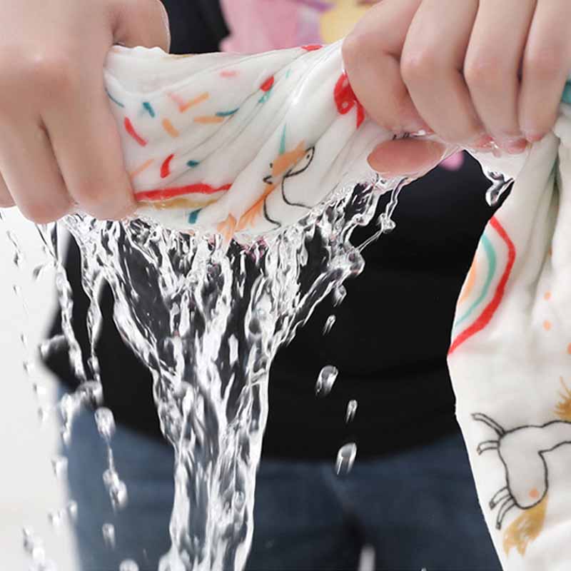 4-Layer Gauze Infant Washcloth - Baby Swaddle Blanket 评论和价格