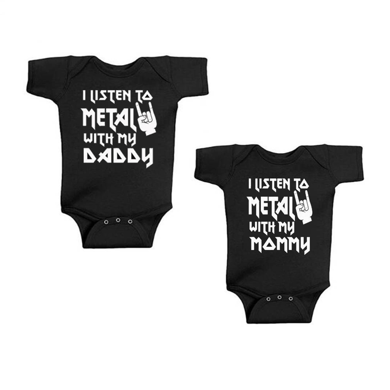 I Listen to Metal with My Dadd - Baby Products Website 评论和价格