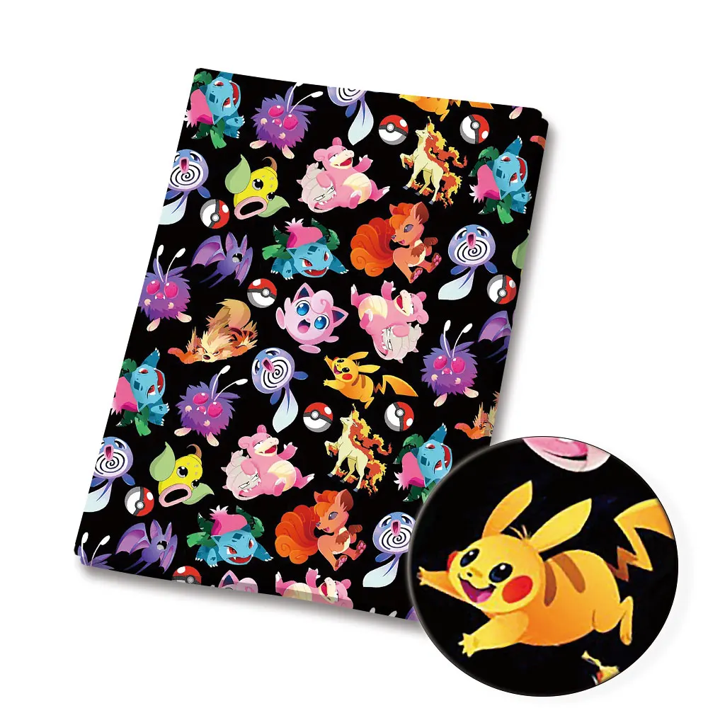 Pokemon Cartoon Fabric140*50cm - Baby Products Japan 评论和价格