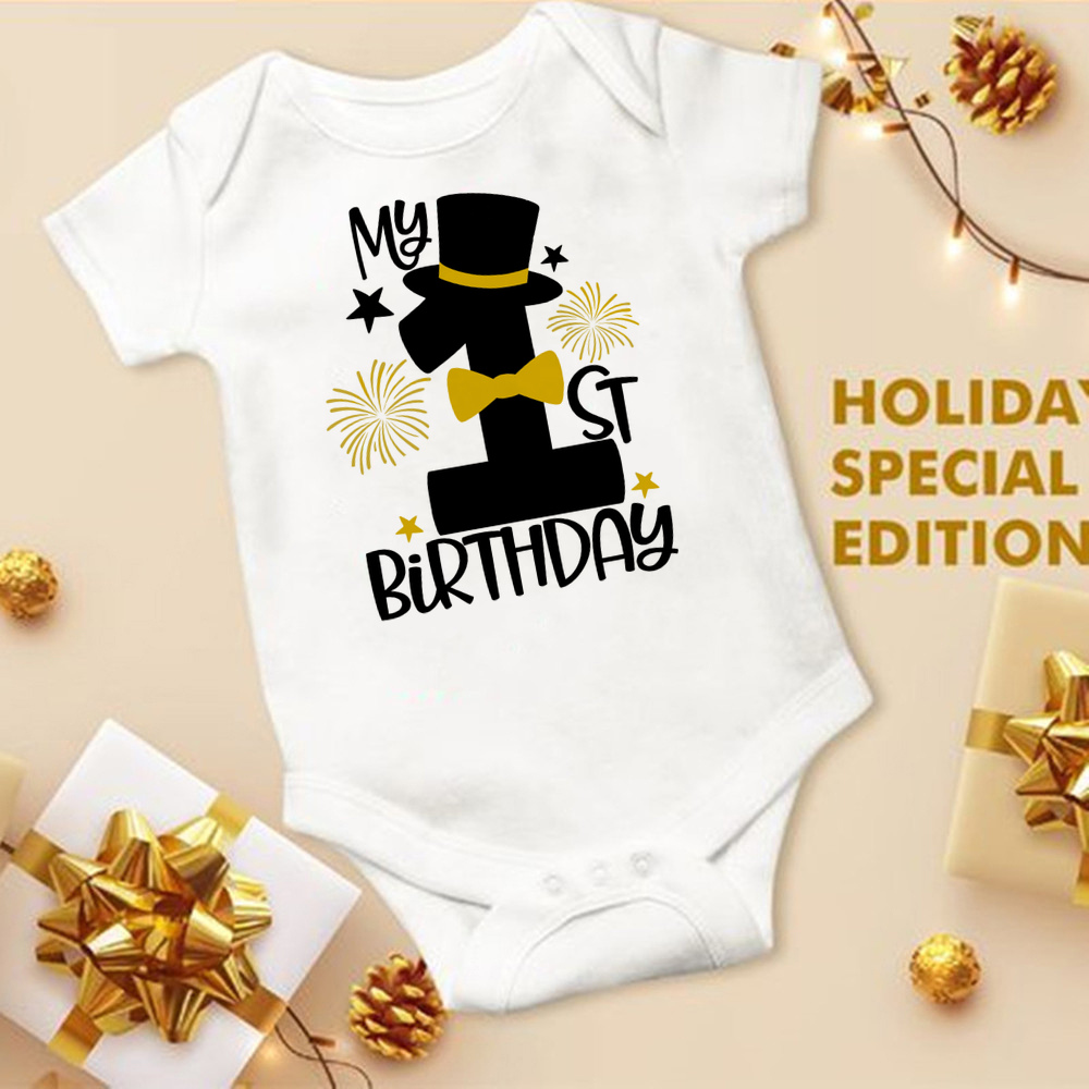 My 1st Birthday Newborn Romper - Baby Products Website 评论和价格