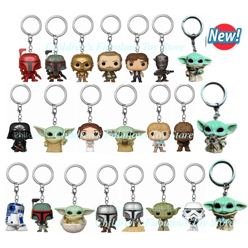 29 styles FUNKO Keychains Star - Baby Yoda Products 评论和价格