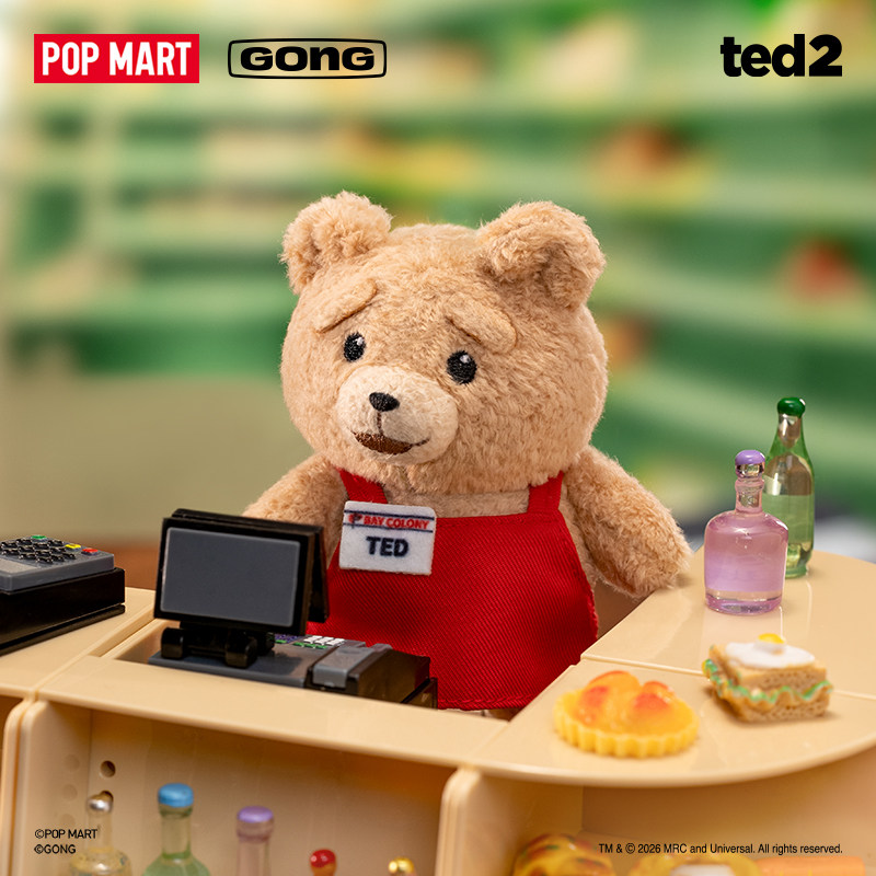 Authentic POPMART 'Ted2' Teddy - Baby Products Teddy Bear 评论和价格