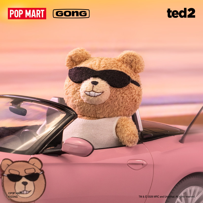 Authentic POPMART 'Ted2' Teddy - Baby Products Teddy Bear 评论和价格