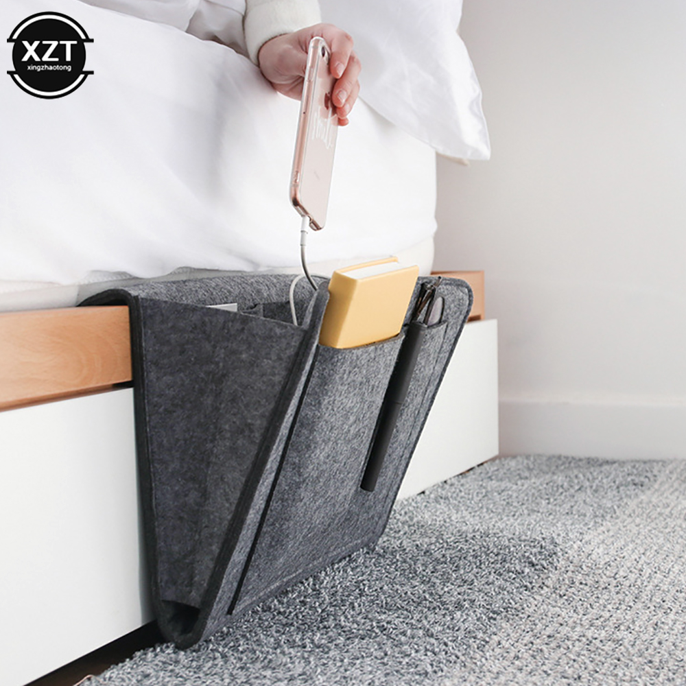 1pc Felt Bedside Storage Organ - Baby Products Storage Box 评论和价格