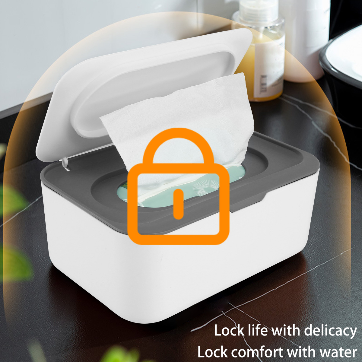 Wet Tissue Box Paper Dispenser - Baby Products Storage Box 评论和价格