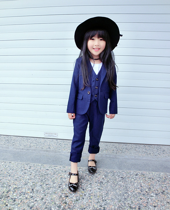 Girls Formal Jacket Vest Pants - Baby Products Korea 评论和价格