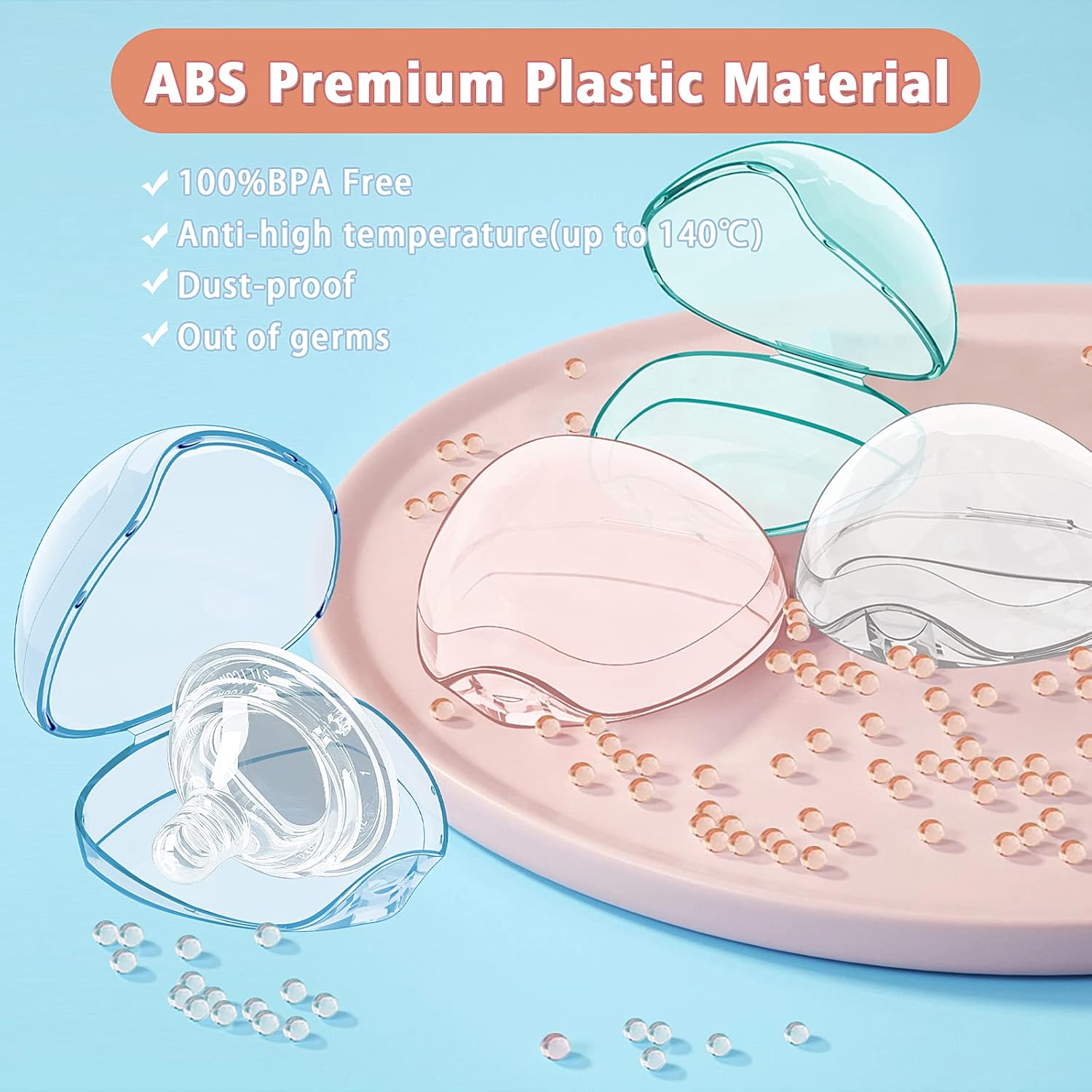 Pacifier Holder - 2/4 Pcs Trav - Baby Products Storage Box 评论和价格
