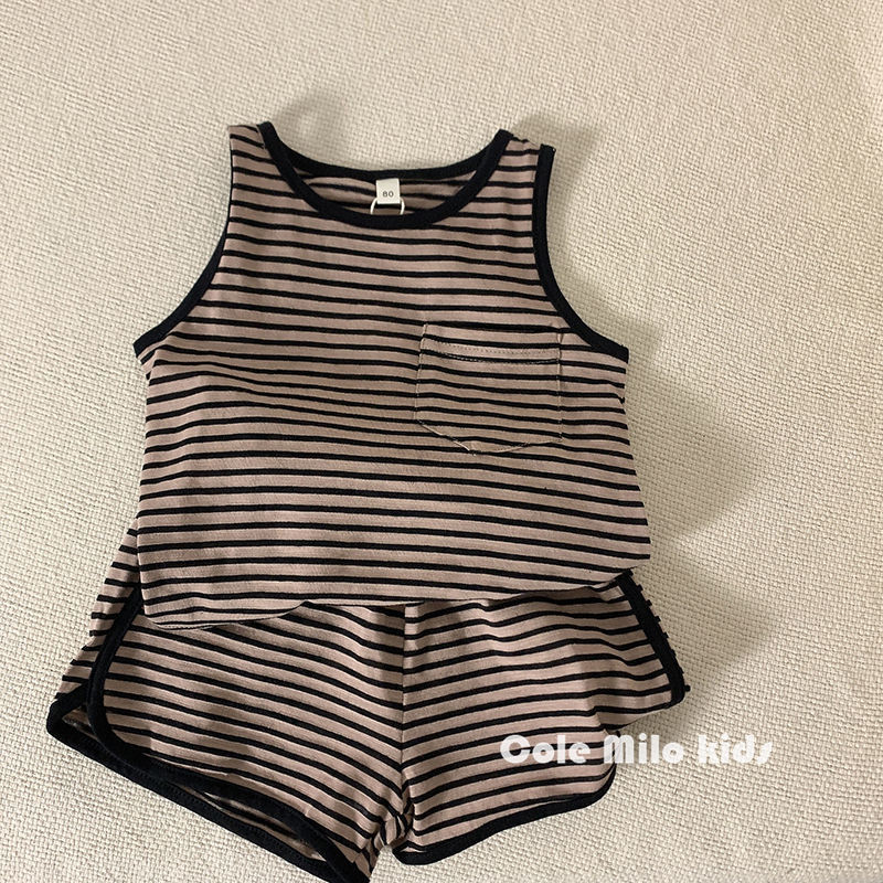 Summer Baby Clothes Sets 2 Pcs - Baby Products Korea 评论和价格