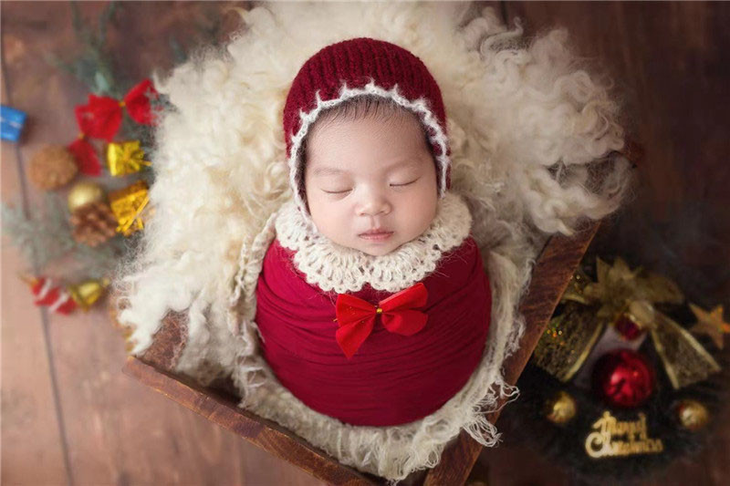 Newborn Photography Props  Bab - Baby Swaddle Blanket 评论和价格