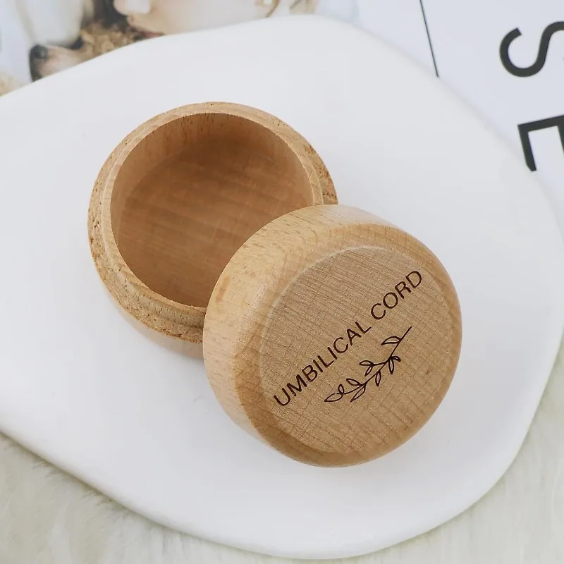 Wooden Baby Umbilical Cord Box - Baby Products Storage Box 评论和价格