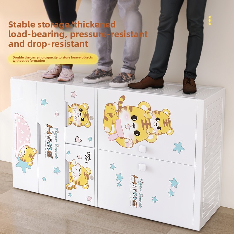 Thickened Plastic Five-Bucket  - Baby Products Storage Box 评论和价格