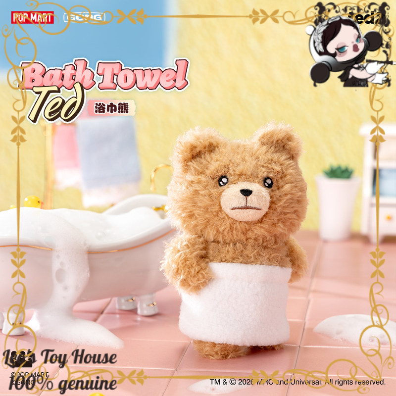 POPMART GONG Baby Ted Poseable - Baby Products Teddy Bear 评论和价格