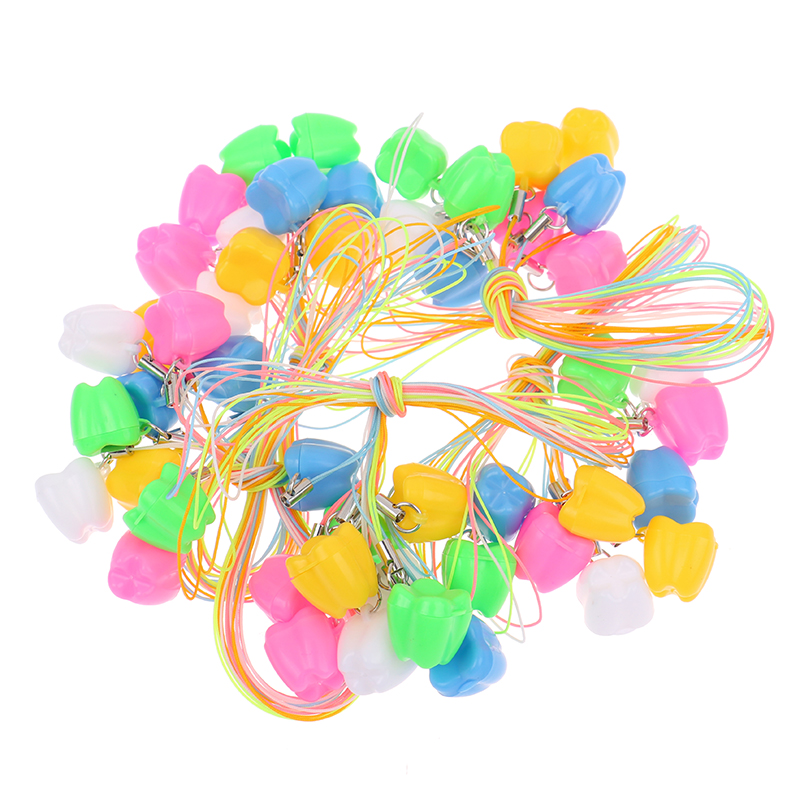 New-50Pcs Creative Tooth Shape - Baby Products Storage Box 评论和价格